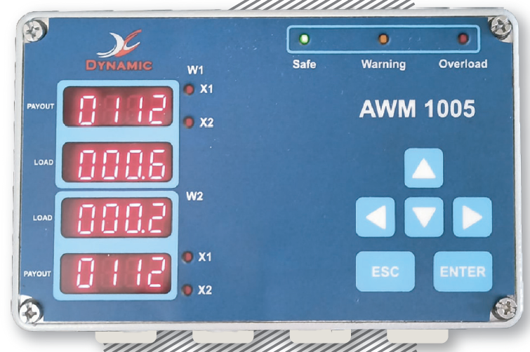 Dynamic AWM-1005 master display panel